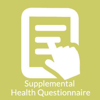 Supplemental Health Questionnaire Icon